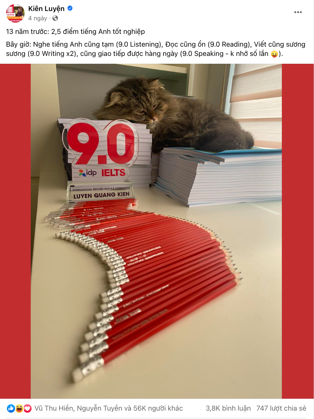 Trào lưu khoe thành tích học tập được cộng đồng mạng ủng hộ.