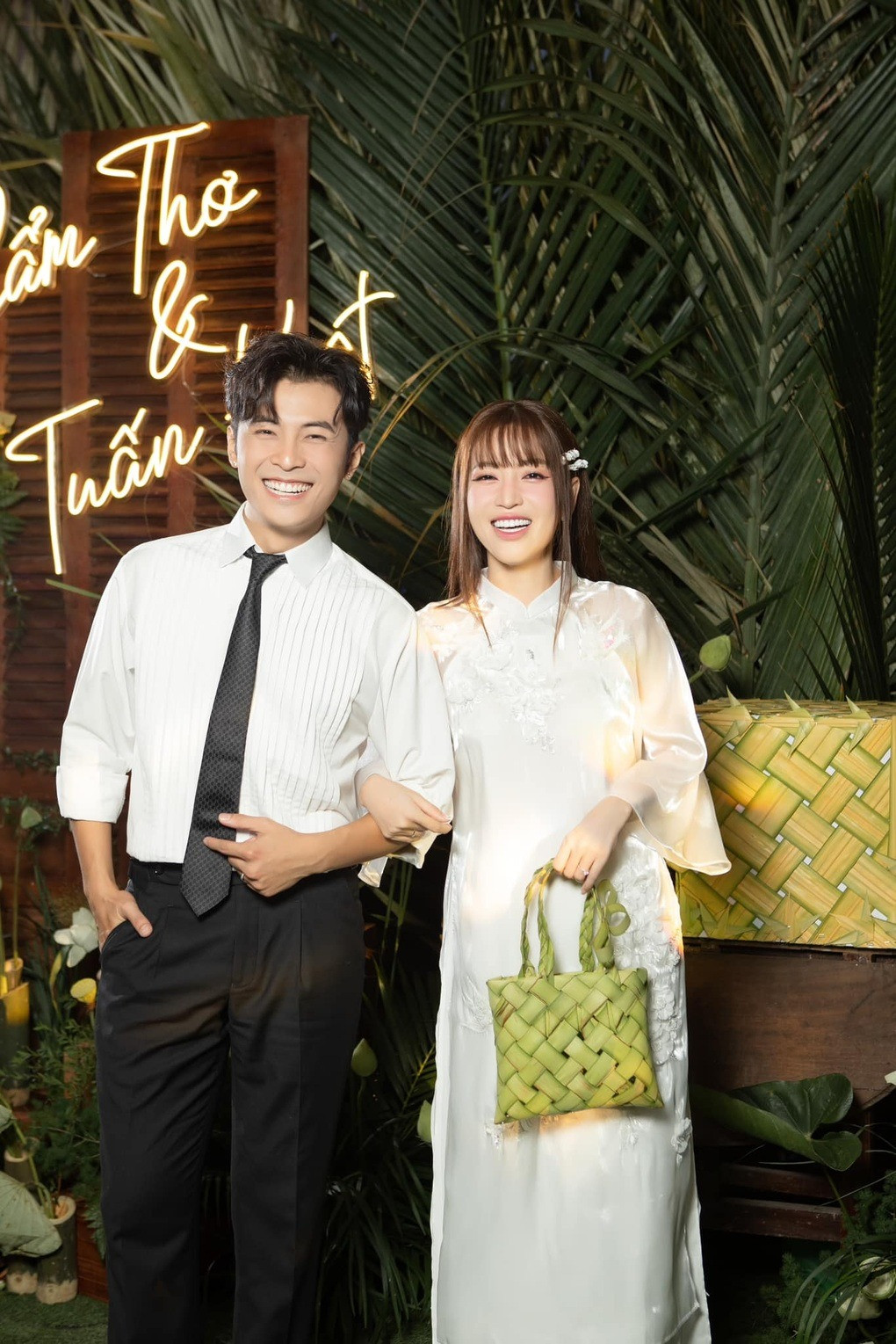 Puka, Gin Tuấn Kiệt trong lễ cưới.