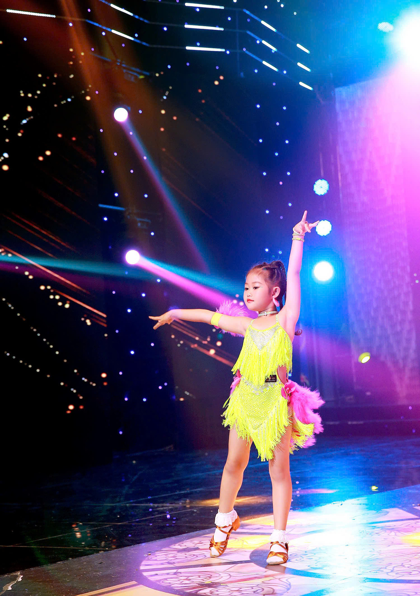 Hình ảnh thí sinh trong chương trình Nghệ sĩ nhí đa tài. Hình ảnh thí sinh trong chương trình Nghệ sĩ nhí đa tài.