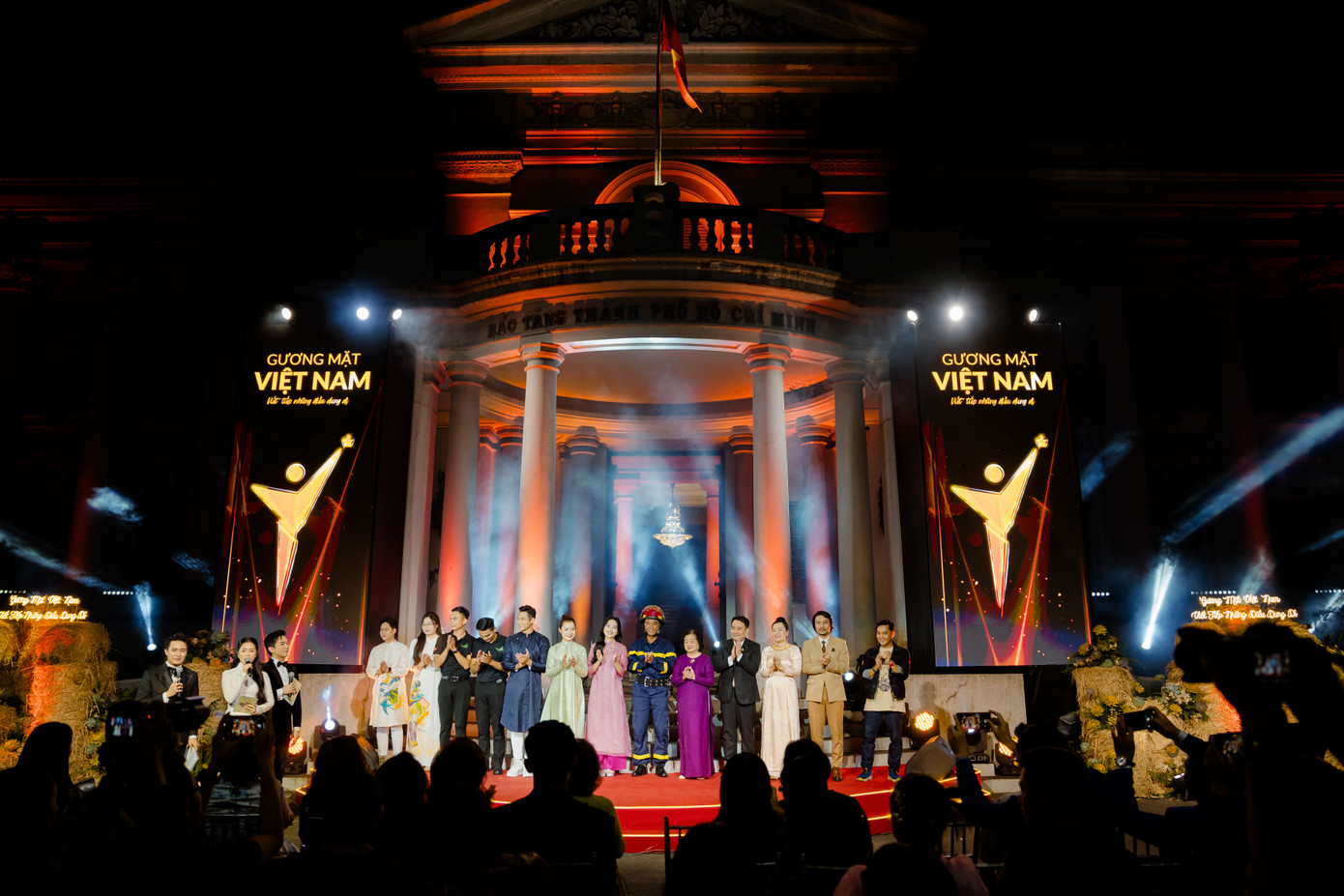Toàn cảnh chương trình Gương mặt Việt Nam tại TPHCM.