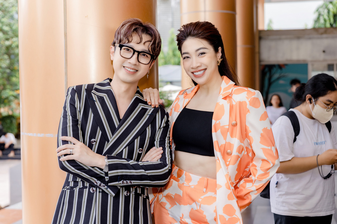 Nghệ sĩ tham gia buổi giới thiệu tour âm nhạc diễn ra từ tháng 8. Nghệ sĩ tham gia buổi giới thiệu tour âm nhạc diễn ra từ tháng 8.