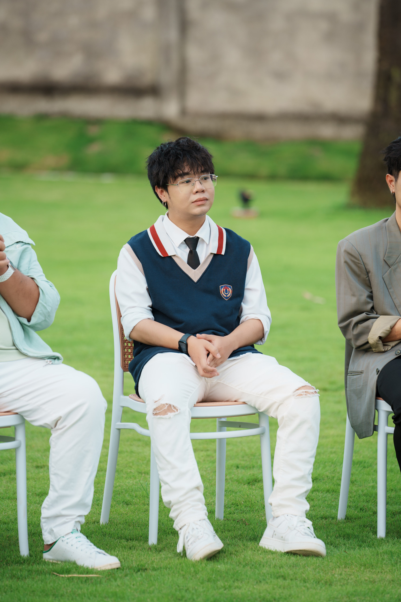 Nguyễn Huy mong khán giả chấp nhận Bé Châu đã lớn. Nguyễn Huy mong khán giả chấp nhận Bé Châu đã lớn.