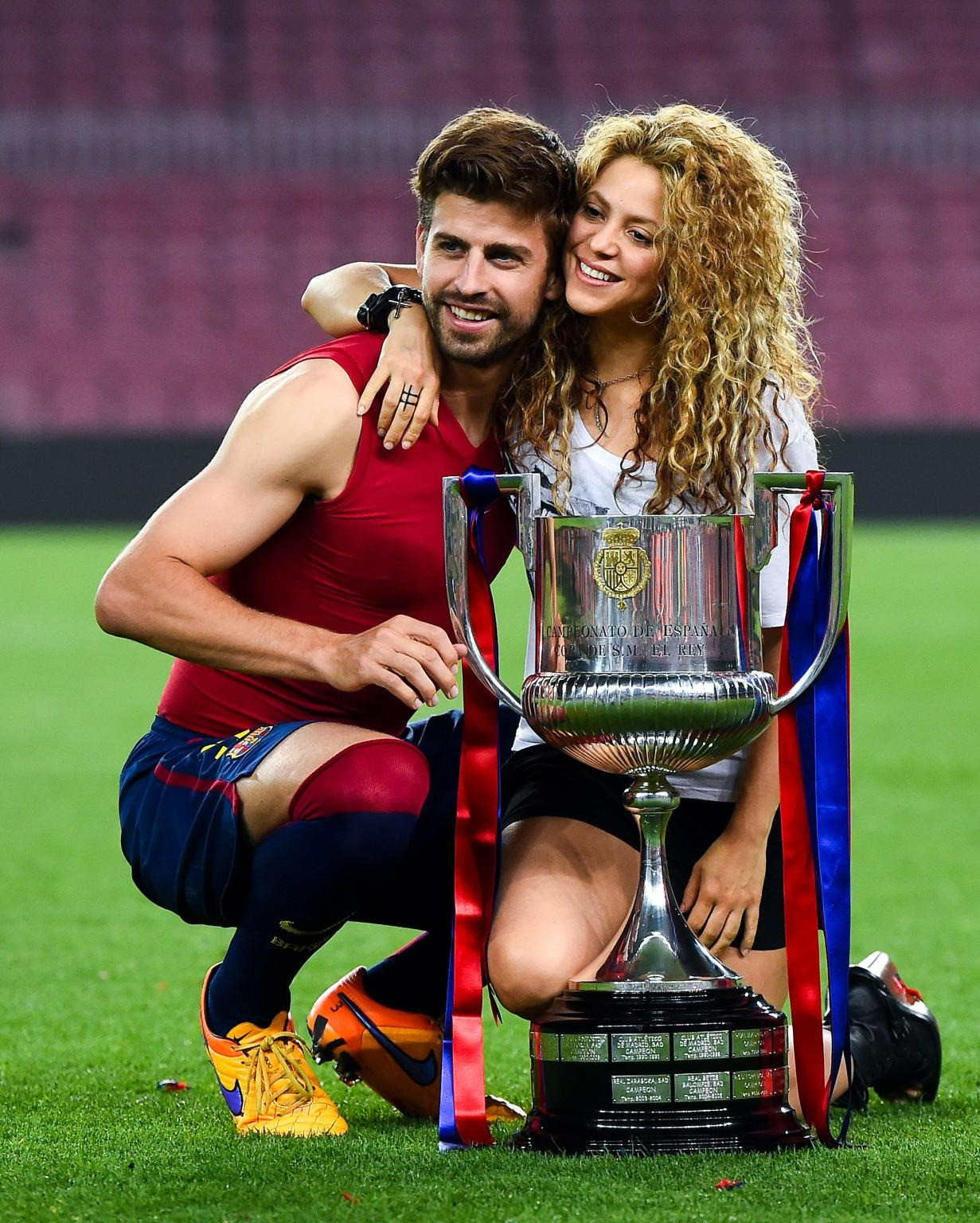 Shakira và bạn trai lúc còn chung sống.