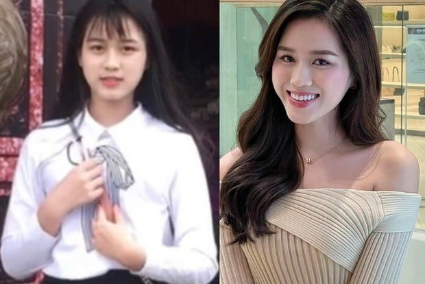 Hình ảnh khiến Đỗ Thị Hà vướng nghi vấn phẫu thuật thẩm mỹ.