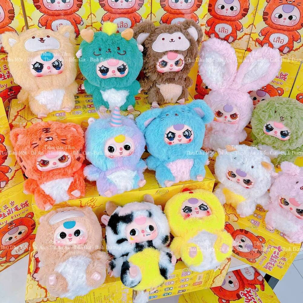 Mặt hàng Baby Three trở thành trào lưu ở Việt Nam từ cuối năm 2024.