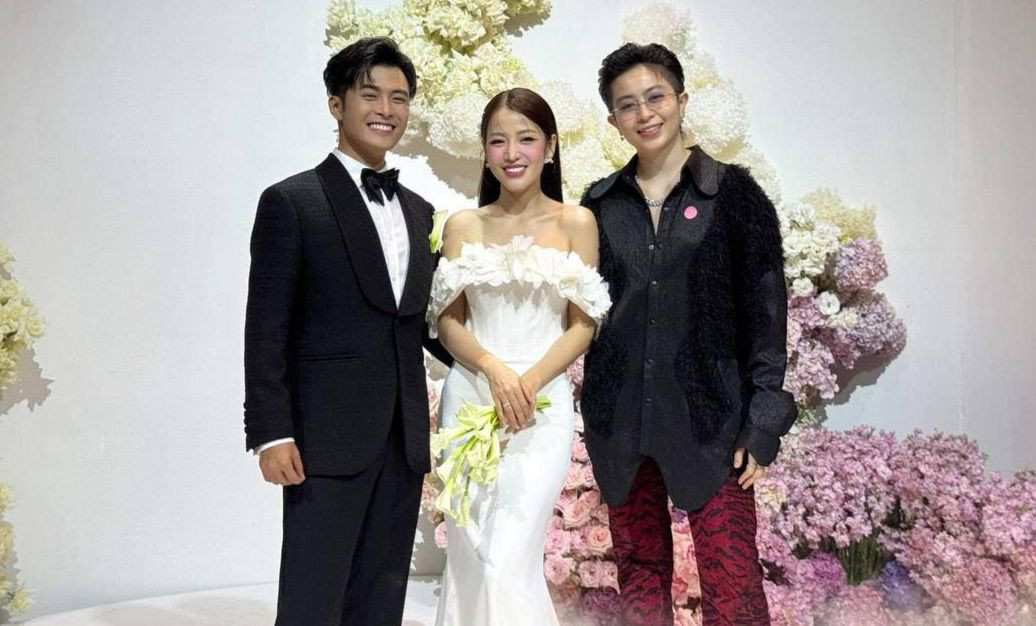 Gil Lê cũng thuộc đội hình di chuyển từ TPHCM ra Khánh Hòa, sau đó ngược về TPHCM để có mặt trong tiệc mừng của cặp diễn viên Gia đình là số một phiên bản Việt.