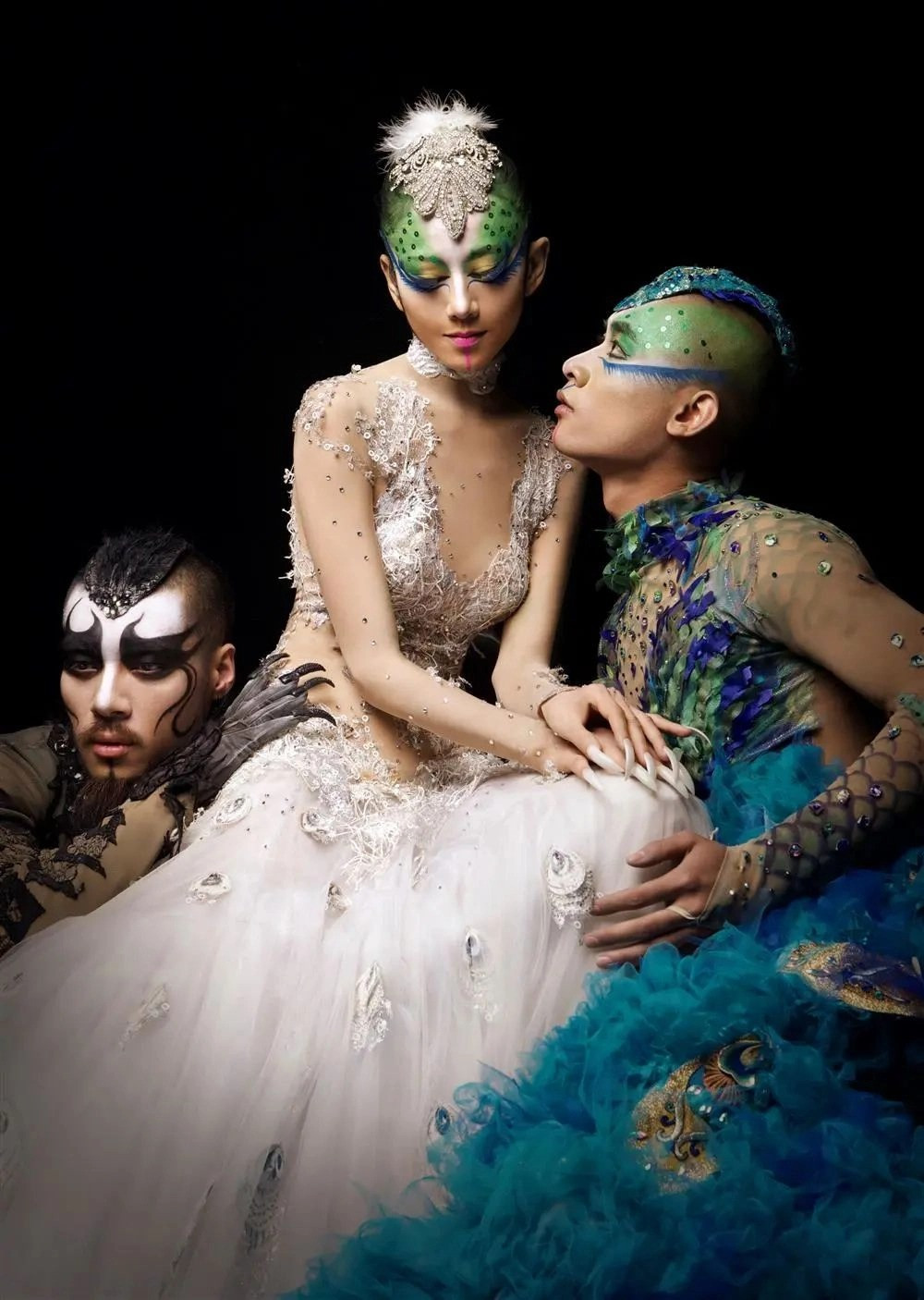 Dương Lệ Bình nổi tiếng với điệu nhảy chim công.