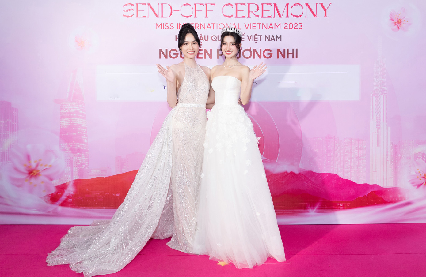 Á hậu Việt Nam 2020 có vai trò trao sash Miss International Vietnam 2023 cho Phương Nhi. Sau khi hoàn thành nhiệm vụ tham gia cuộc thi Hoa hậu Quốc tế 2022, Phương Anh hiện chuẩn bị cho việc tổ chức lễ cưới cùng chồng đang học tiến sĩ ở nước ngoài.