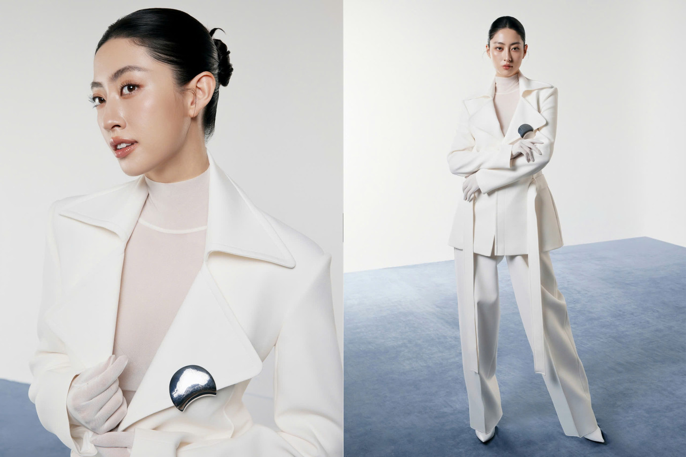 Lan Khuê và Lương Thùy Linh trong chiến dịch tôn vinh tính nữ. Lan Khuê và Lương Thùy Linh trong chiến dịch tôn vinh tính nữ.