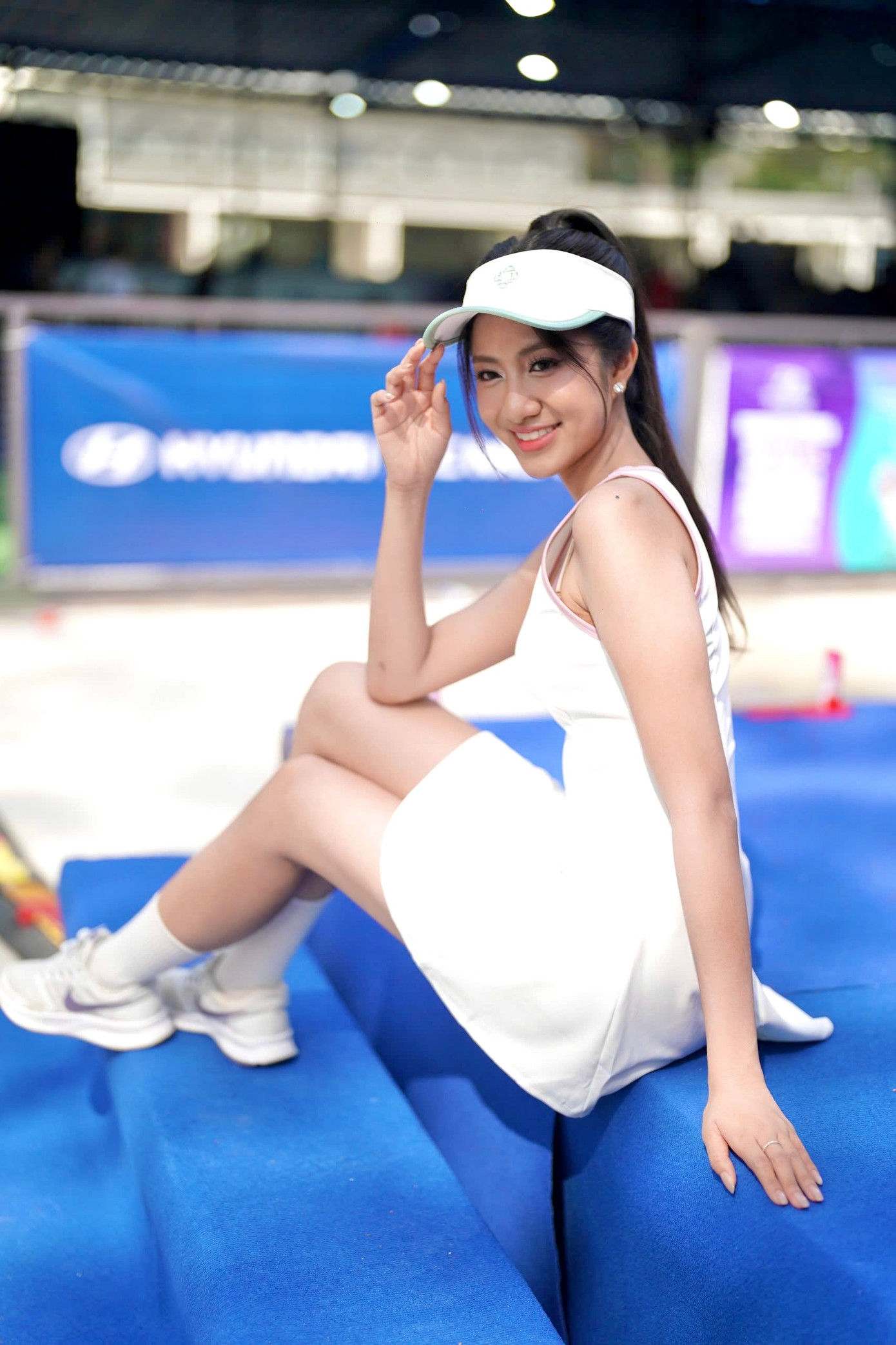 Hà Trúc Linh cho rằng pickleball là môn thể thao có sự kết hợp độc đáo giữa tennis, bóng bàn và cả cầu lông. Cô muốn thử sức bộ môn có yếu tố tinh thần đồng đội cao, đòi hỏi sự khéo léo, di chuyển linh hoạt và cả sức bền.