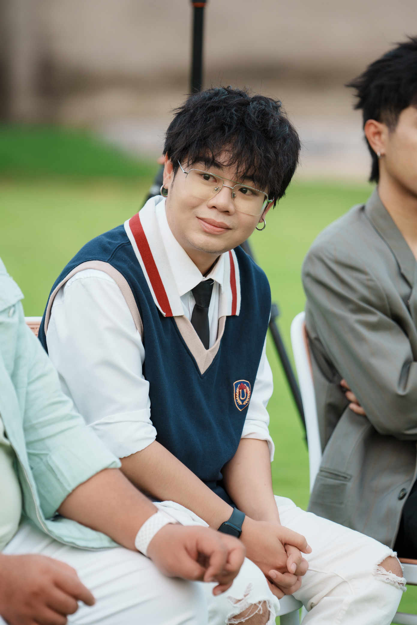 Nguyễn Huy mong khán giả chấp nhận Bé Châu đã lớn. Nguyễn Huy mong khán giả chấp nhận Bé Châu đã lớn.