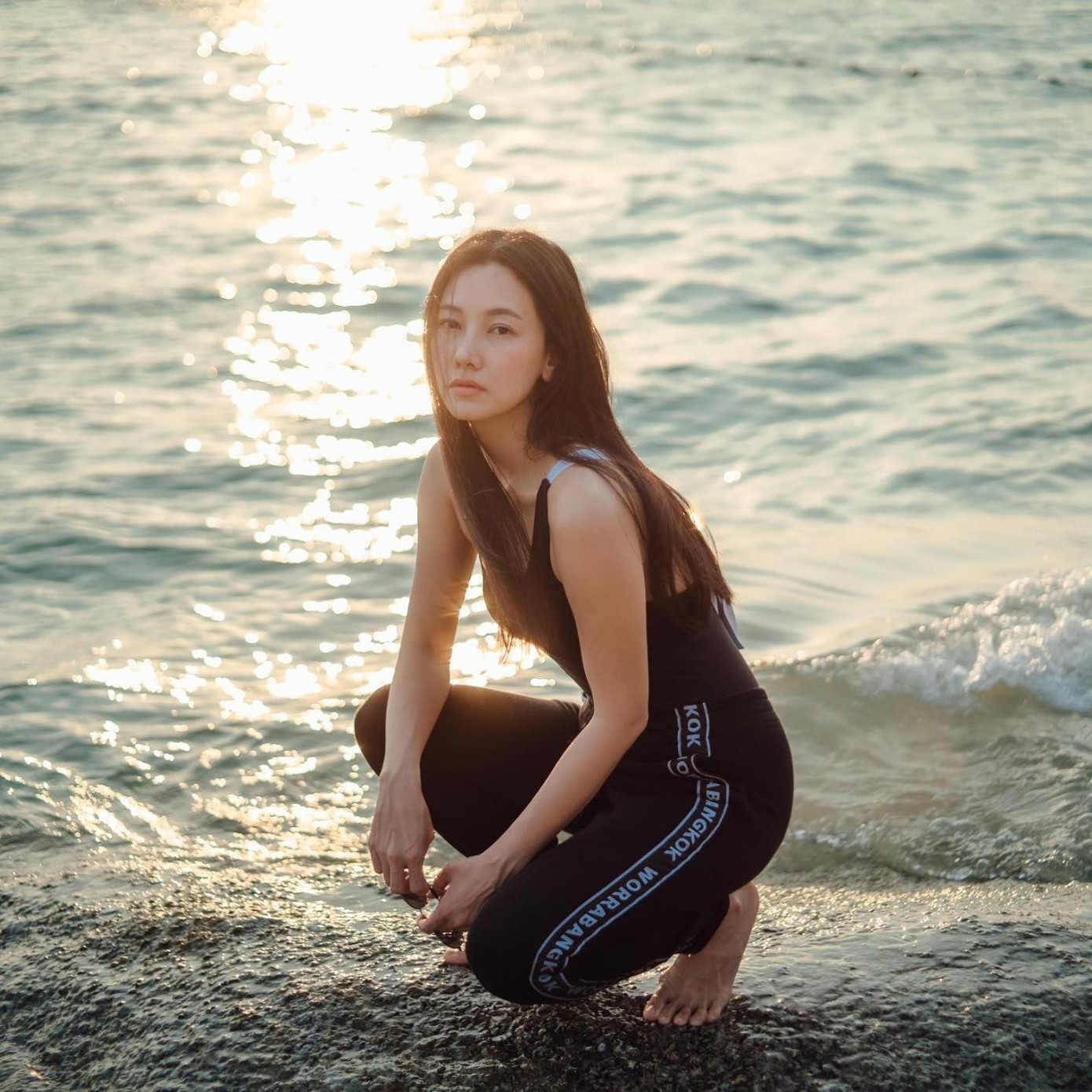 Ngoại hình trẻ trung của Nune Woranuch ở tuổi 43. Ngoại hình trẻ trung của Nune Woranuch ở tuổi 43.