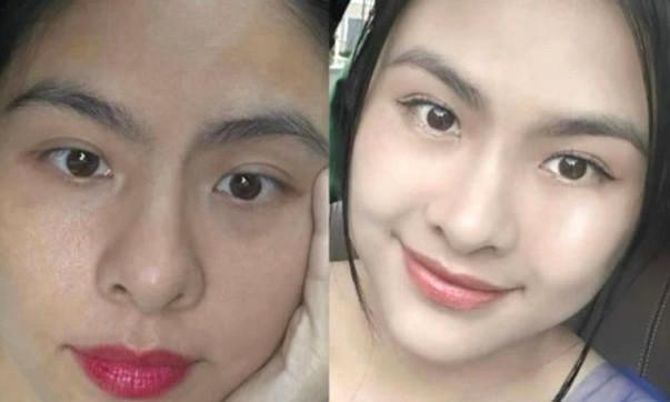 Bức ảnh quảng cáo khiến Vân Trang bị nói quảng cáo lố.