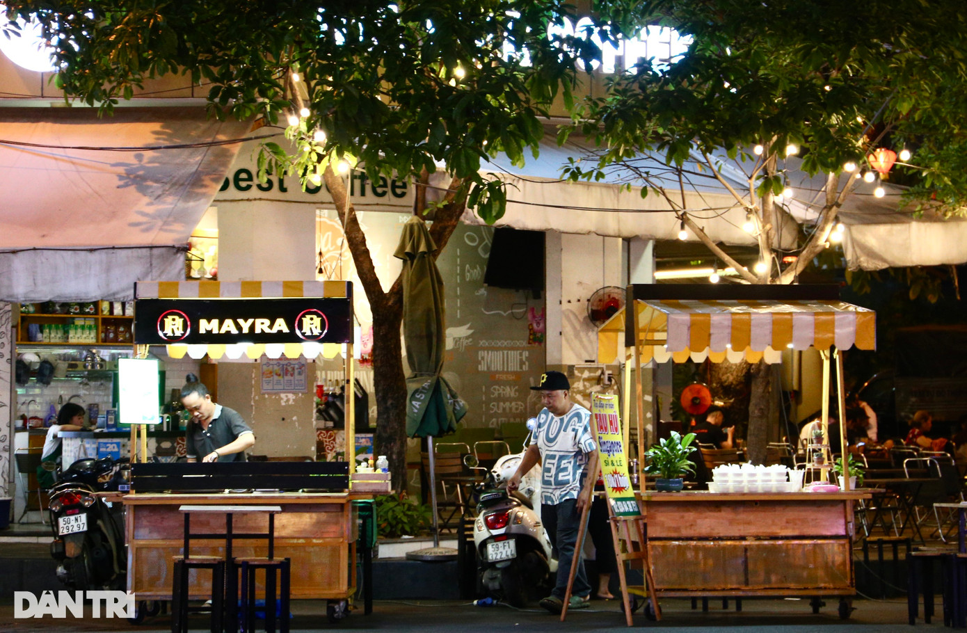 Phố Kỳ Đài Quang Trung (quận 10) thưa thớt khách. Ảnh: Ngọc Ngân. Phố Kỳ Đài Quang Trung (quận 10) thưa thớt khách. Ảnh: Ngọc Ngân.