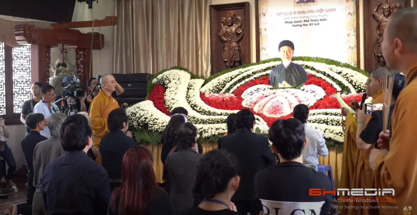 Lễ tưởng niệm NSND Diệp Lang diễn ra ngày 17/3 tại chùa Tường Nguyên, TPHCM. Buổi lễ do Đại Đức Thích Minh Phú, đạo diễn Xuân Phước, danh ca vọng cổ Châu Thanh cùng NSƯT Ngọc Huyền đồng tổ chức. Châu Thanh được gia đình NSND Diệp Lang từ Mỹ ủy thác để tổ chức lễ tưởng niệm Hội đồng Thanh tại Việt Nam.