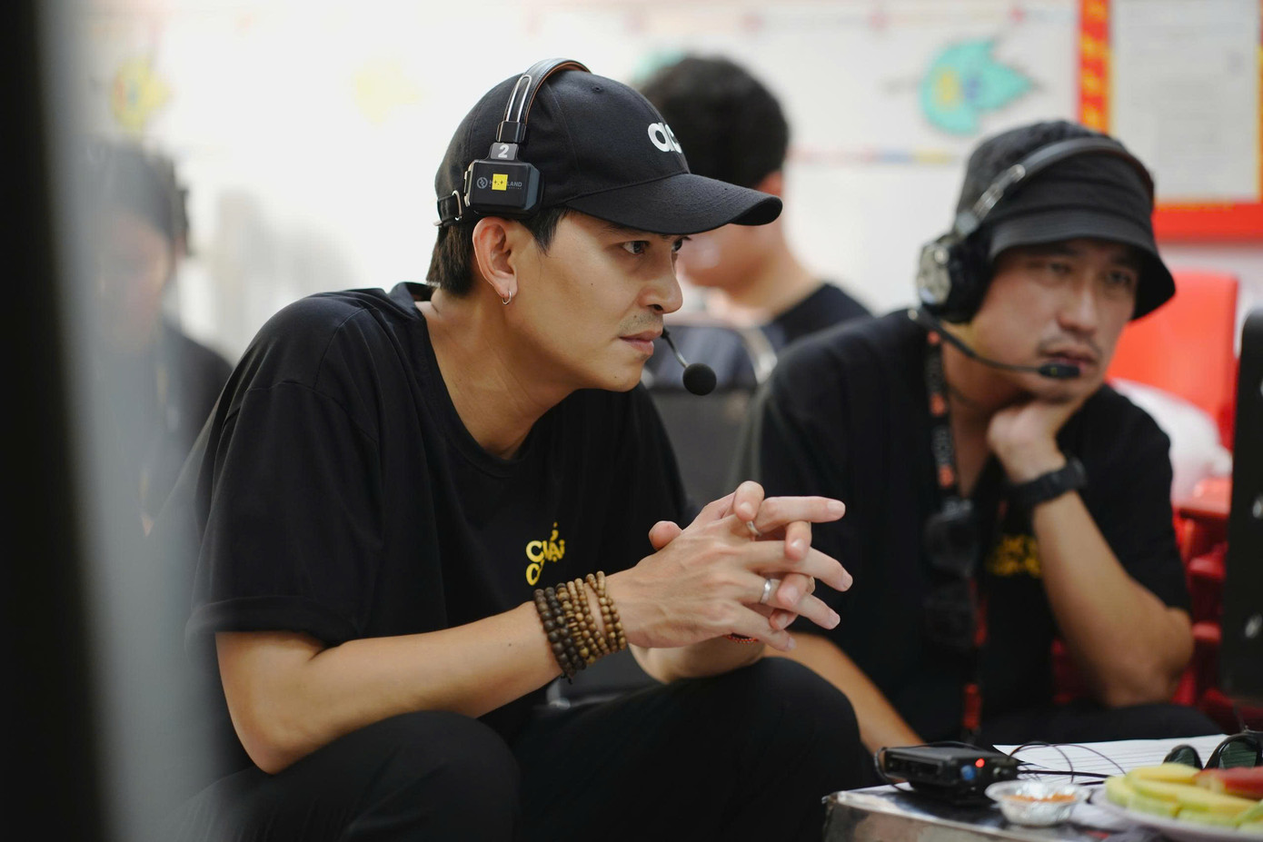 Khương Ngọc trên phim trường Cục vàng của ngoại. Khương Ngọc trên phim trường Cục vàng của ngoại.