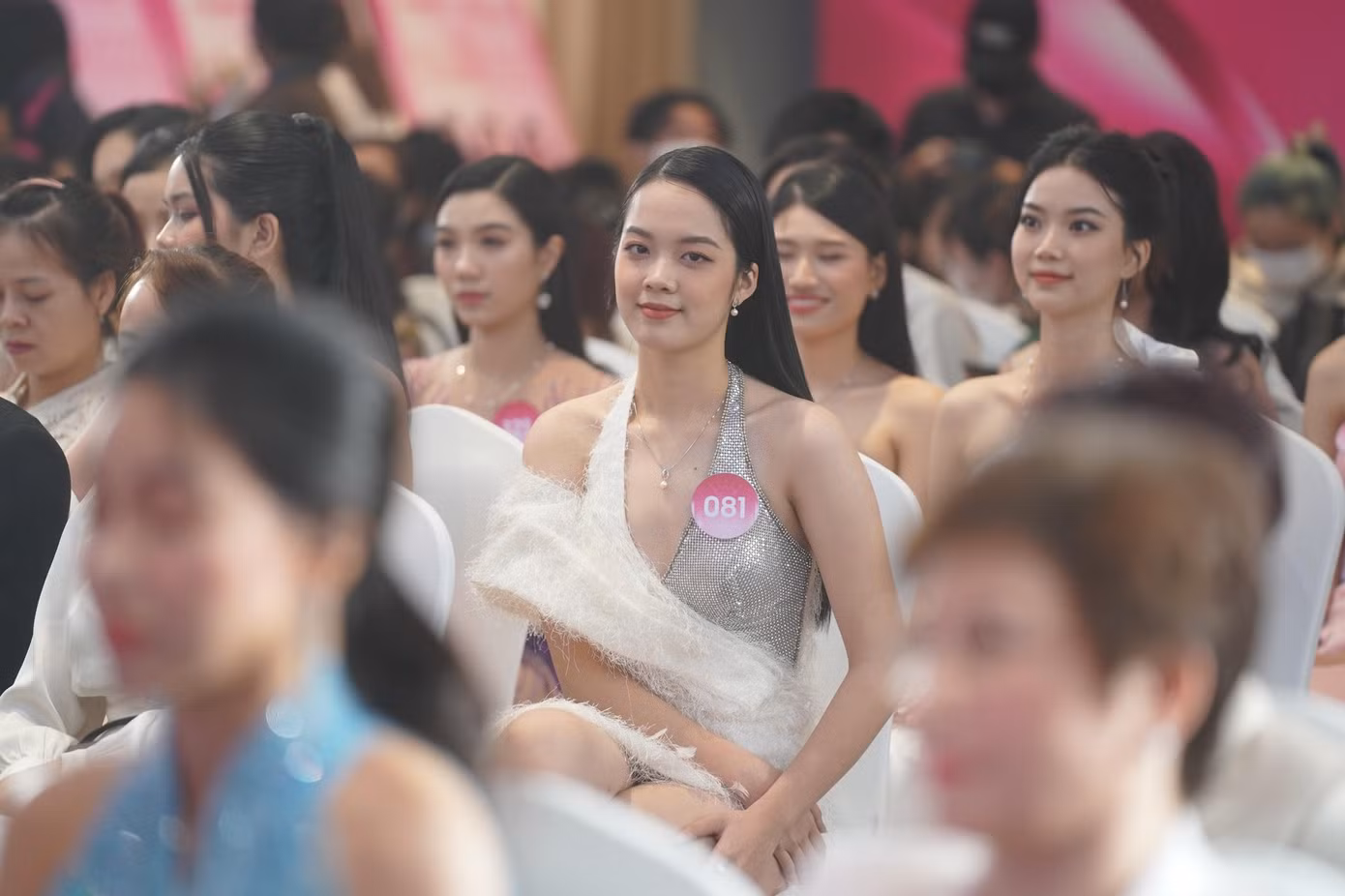 Gia Hân là một trong những thí sinh nhỏ tuổi nhất cuộc thi. Tại họp báo chung kết toàn quốc, cô gái 18 tuổi được xướng tên vào Top 3 Người đẹp tài năng cùng Hoàng Hương Giang và Lê Nguyễn Ngọc Hằng.