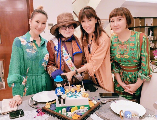 Gia đình của Coco Lee.