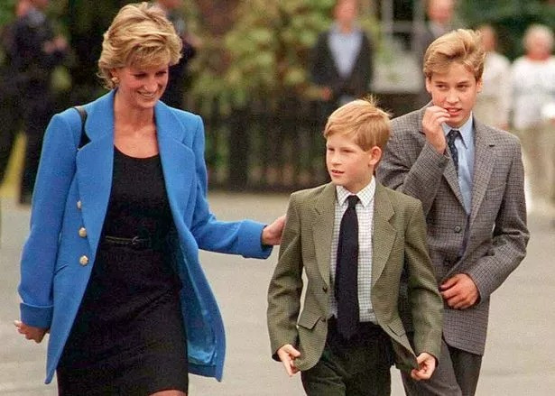 Harry và William cách nhau hai tuổi.