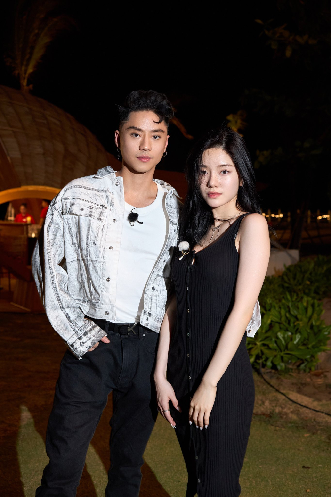 Người chơi Wukong, Rayeon, Mạnh Kiên và Bùi Khánh Linh tại show hẹn hò.