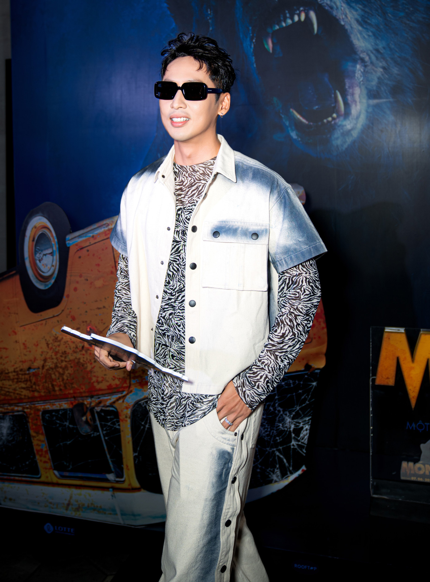 Thảo Tâm và Tuấn Trần là diễn viên chính của dự án sinh tồn, quái thú.