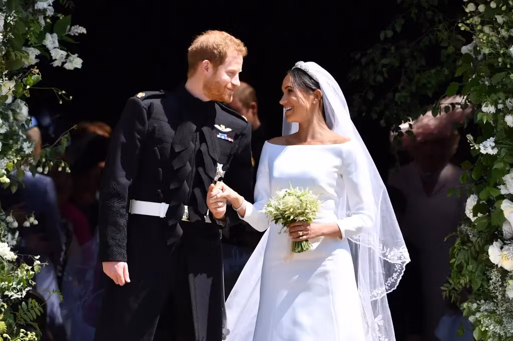 Đám cưới của Harry và Meghan Markle gây chú ý truyền thông năm 2018.