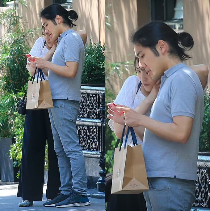 Khoảnh khắc đời thường của cựu công chúa Mako và luật sư Rei Komuro. Khoảnh khắc đời thường của cựu công chúa Mako và luật sư Rei Komuro.