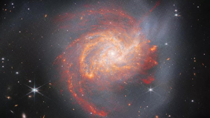 NGC 3256 có thể là tương lai của cặp đôi "quái vật" Ngân Hà - Tiên Nữ.