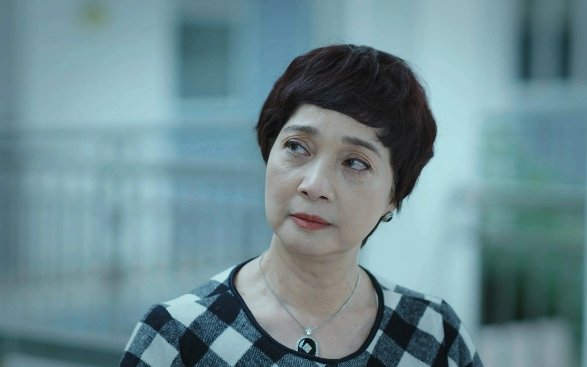 NSND Lê Khanh đóng vai bà Lan trong Nơi giấc mơ tìm về.