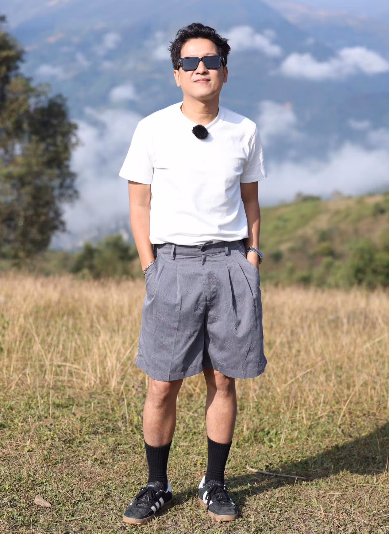 Trường Giang thay đổi phong cách sau khi giảm cân.