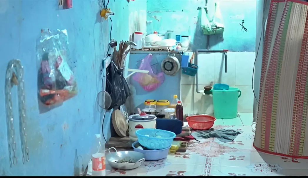 Nơi ở của Phùng Ngọc trước khi lên Gia Lai làm việc.