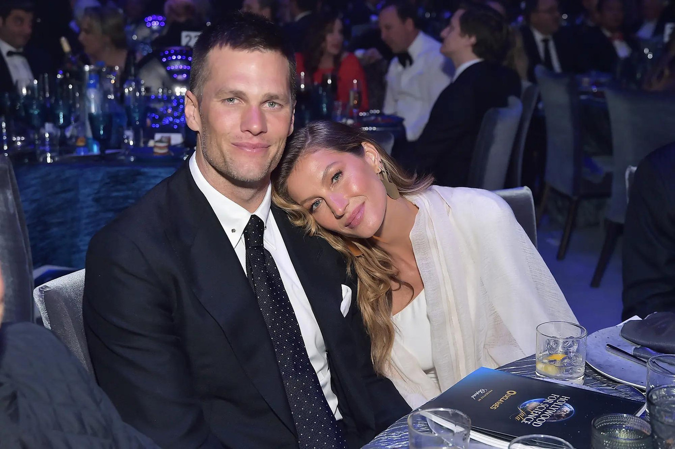 Tom Brady và Gisele Bundchen được mệnh danh là cặp vợ chồng giỏi kiếm tiền tại Hollywood. Ảnh: Getty.