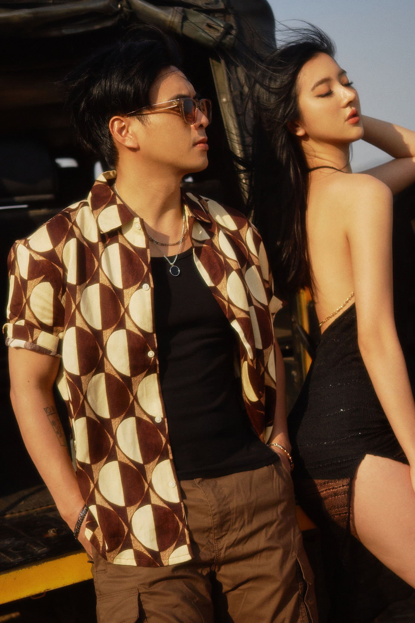 Hồ Quang Hiếu và bạn gái Tuệ Như.