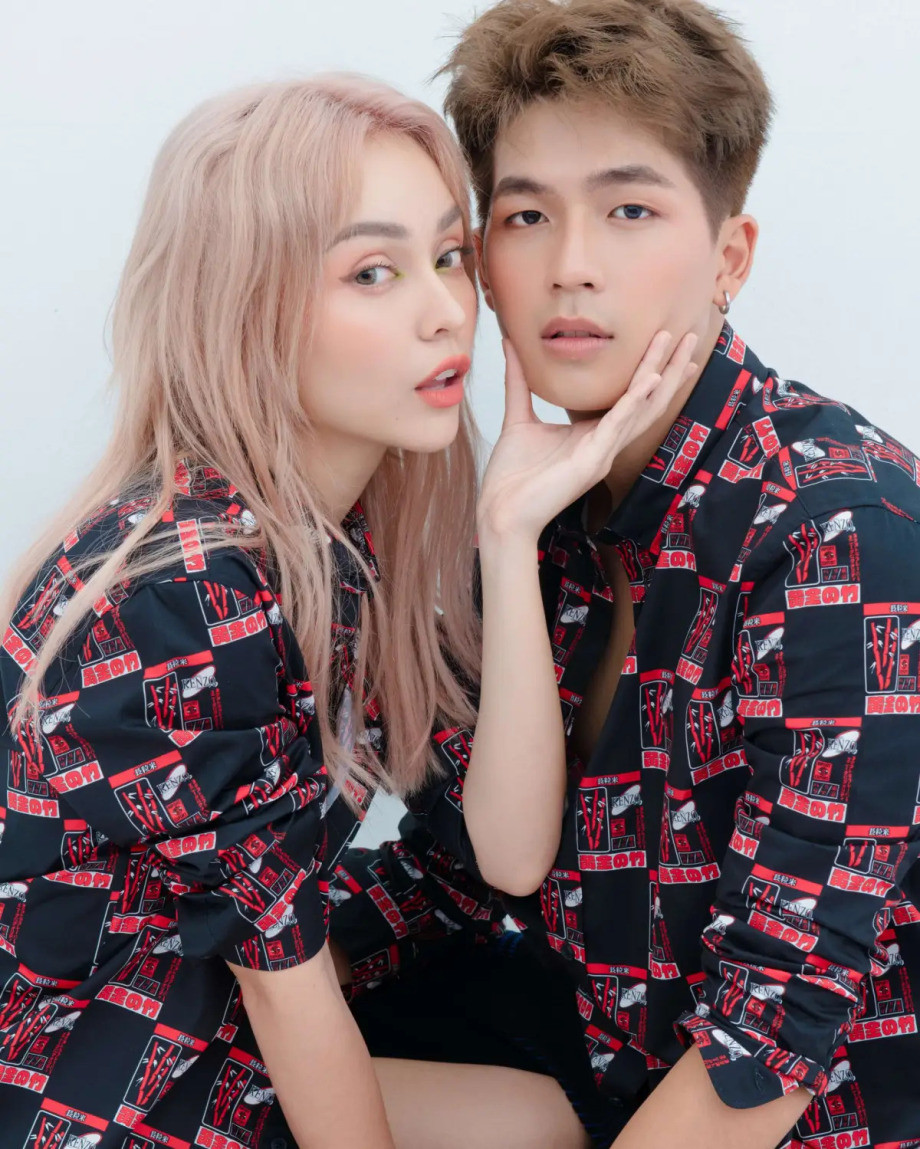 MLee và Quốc Anh lúc còn yêu nhau.