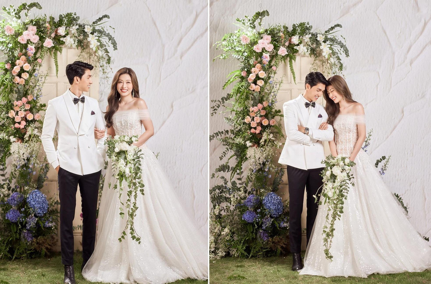 Tiệc cưới Phương Nga - Bình An diễn ra ngày 21/10 tại Hà Nội. Ảnh: Lê Chí Linh.