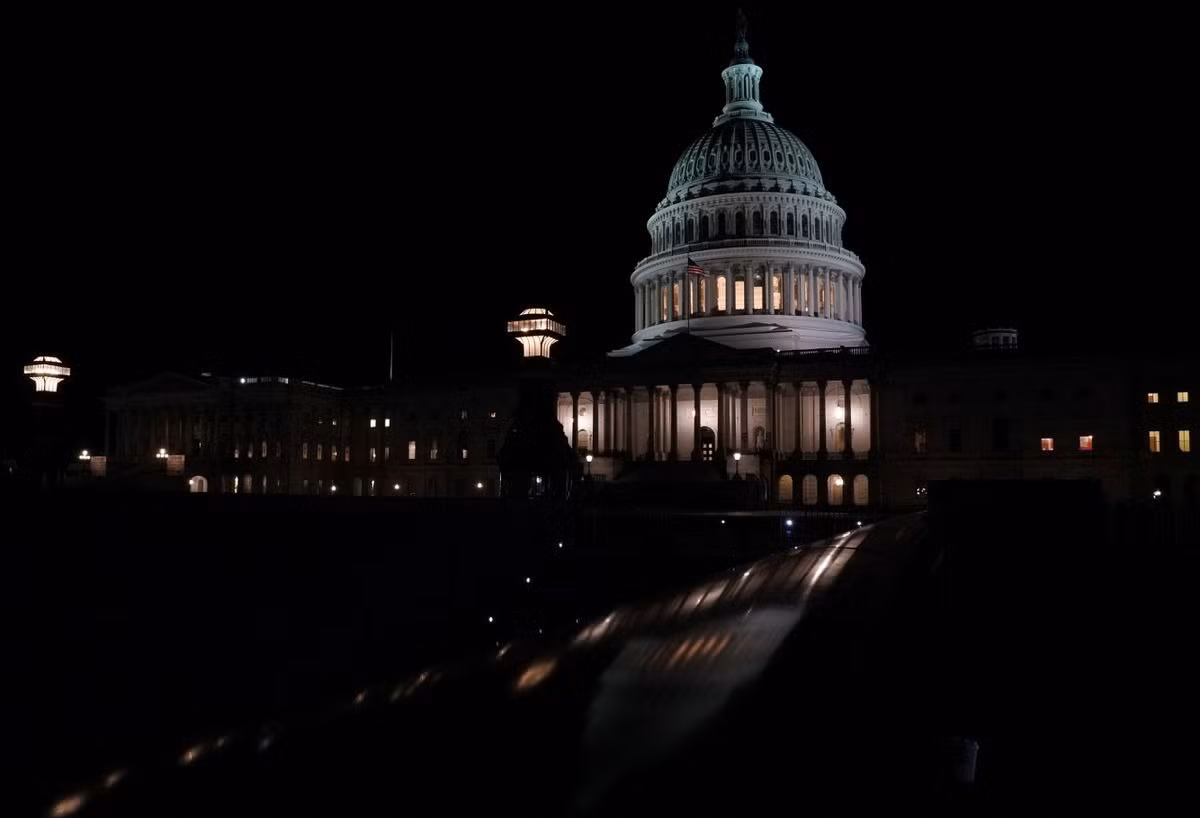 Toàn cảnh Điện Capitol sau khi ông Joe Biden đạt được thỏa thuận với Chủ tịch Hạ viện Kevin McCarthy.