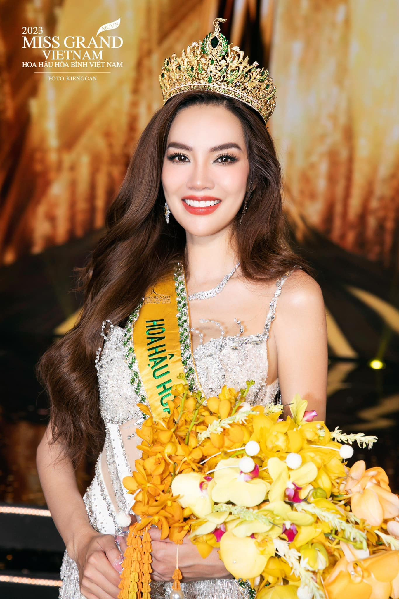 Lê Hoàng Phương đại diện chủ nhà Việt Nam tại Miss Grand International vào tháng 10.