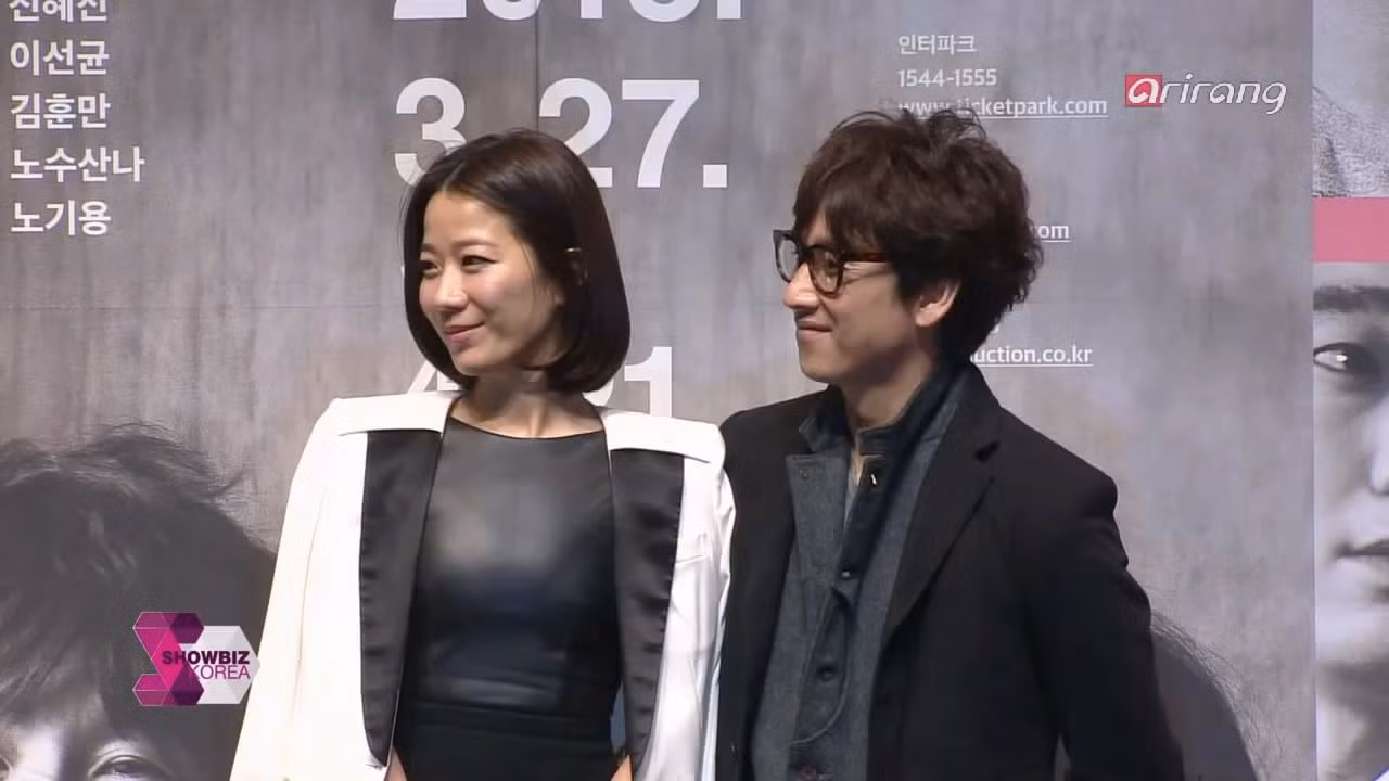 Lee Sun Kyun và vợ Jeon Hye Jin.