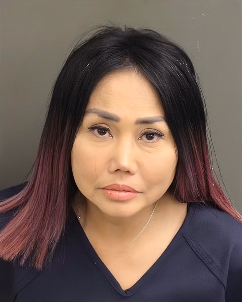 Lynda Trang Đài bị bắt hồi tháng 1. Ảnh: Orange County Mugshots.