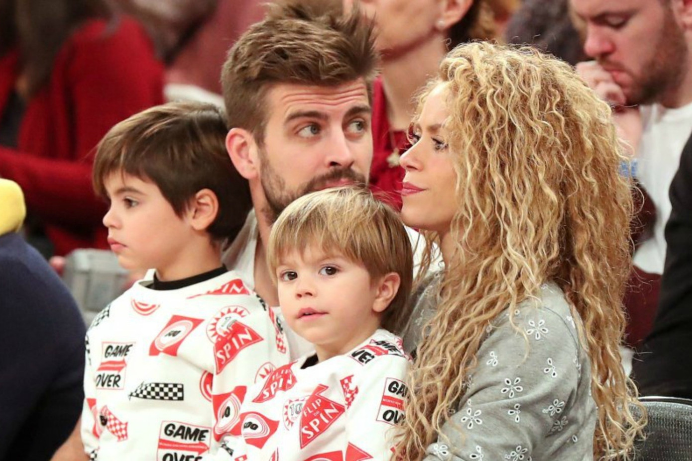 Pique và Shakira có 14 năm chung sống, hai người con trước khi chia tay.