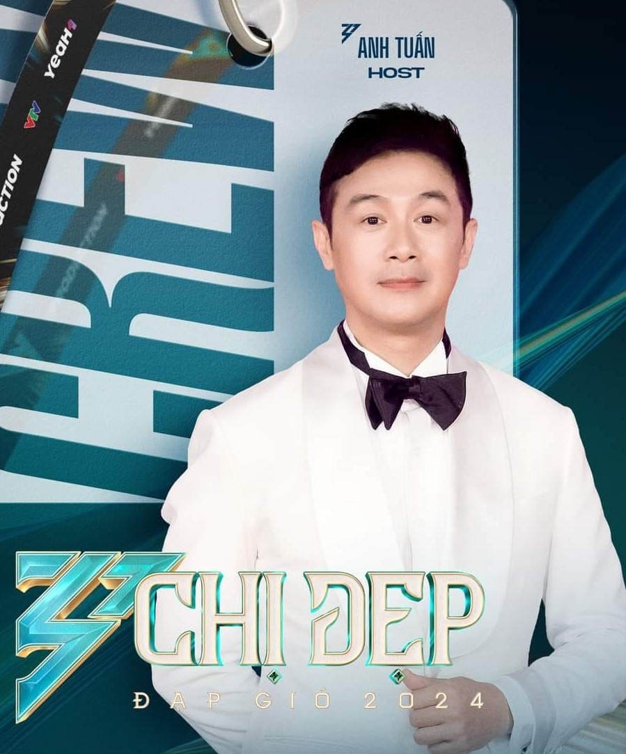 MC Anh Tuấn và Jun Phạm là host của show Chị đẹp mùa 2.