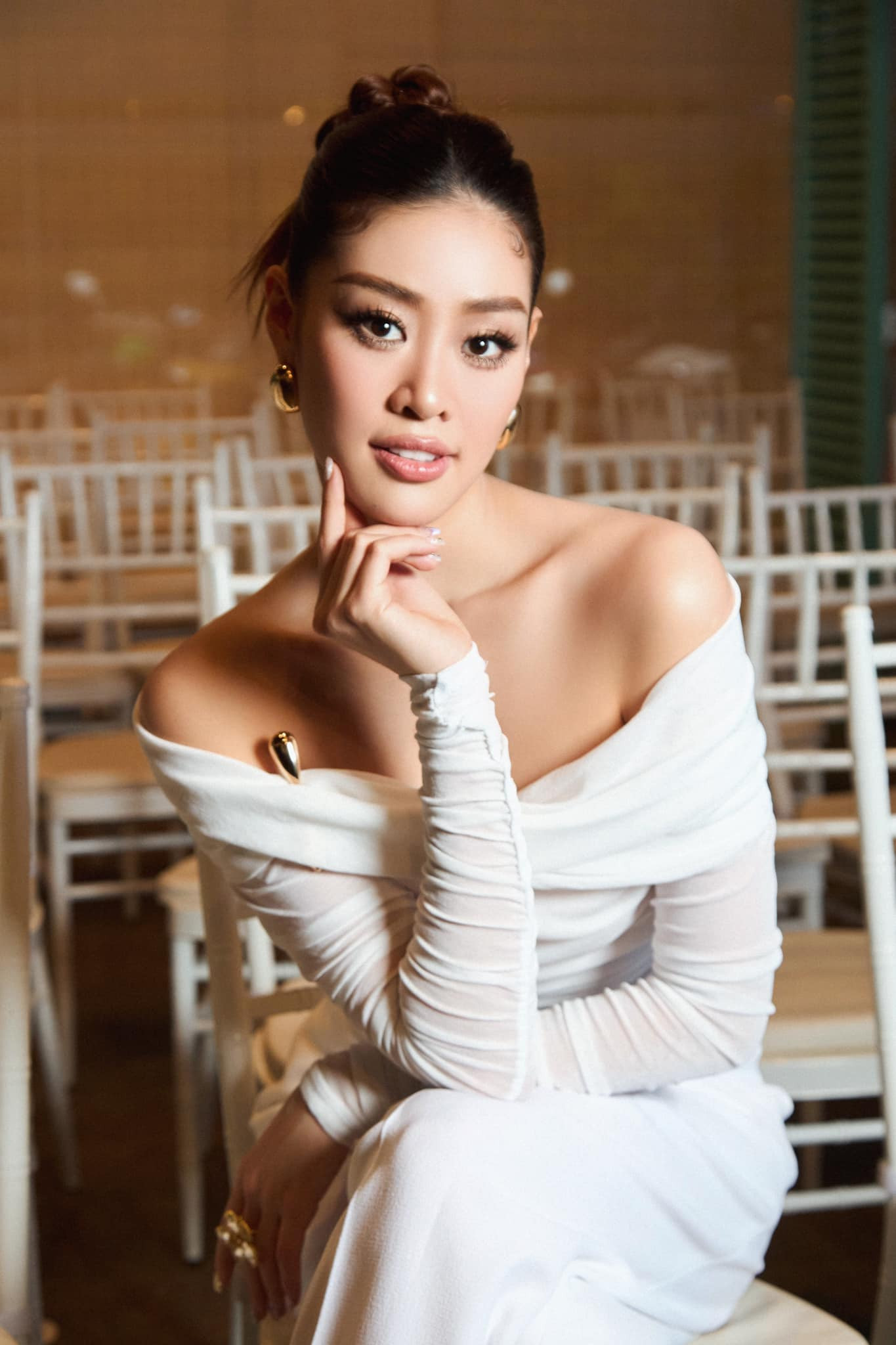 Hình ảnh hiện tại của Hoa hậu Khánh Vân.