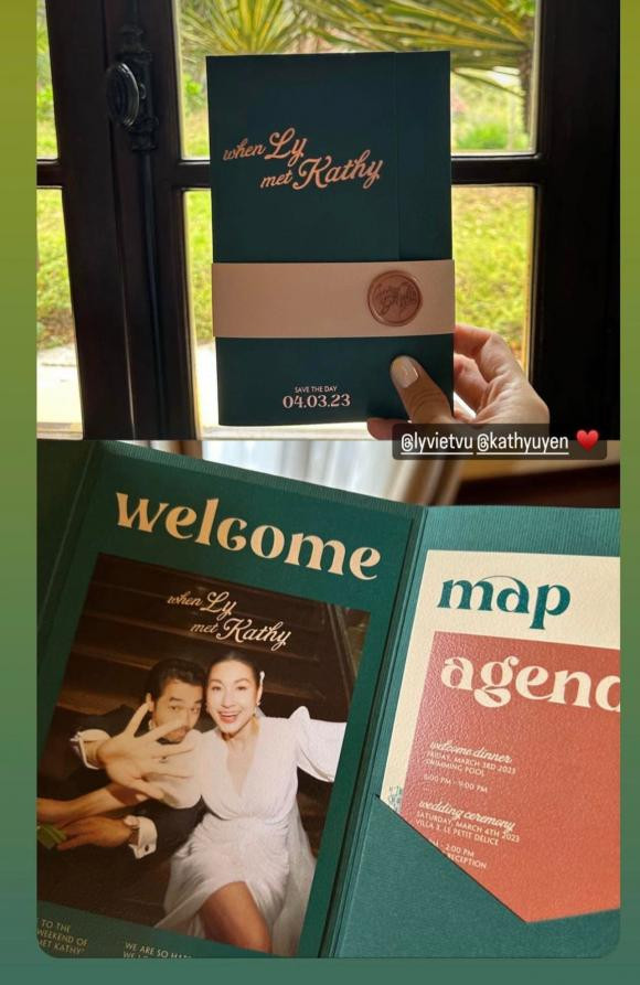 Tăng Thanh Hà và Diễm My 9X chia sẻ hình ảnh tiệc cưới của Kathy Uyên. Tăng Thanh Hà và Diễm My 9X chia sẻ hình ảnh tiệc cưới của Kathy Uyên.