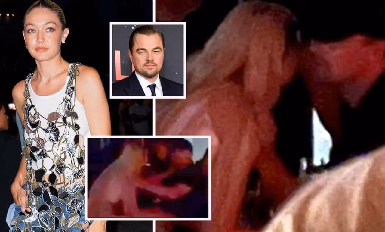 Hình ảnh thân thiết giữa Gigi Hadid và Leonardo DiCaprio. Ảnh: Page Six. Hình ảnh thân thiết giữa Gigi Hadid và Leonardo DiCaprio. Ảnh: Page Six.