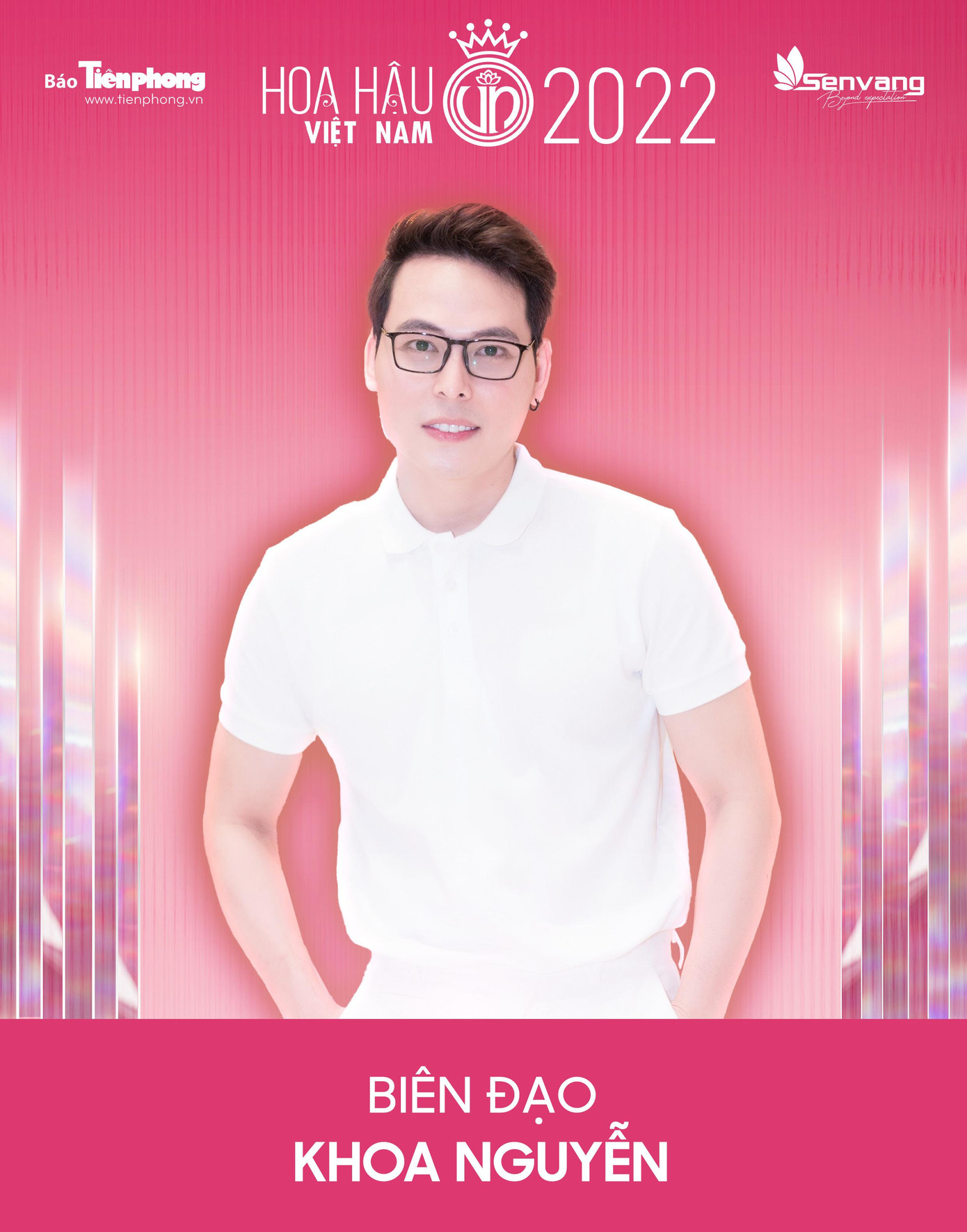 Trước khi đến dàn dựng nhiều tiết mục đặc sắc cho Hoa hậu Việt Nam 2020, biên đạo Khoa Nguyễn ghi dấu ấn trong nhiều chương trình nghệ thuật. Trở lại cuộc thi nhan sắc uy tín nhất Việt Nam, Khoa Nguyễn hứa hẹn mang lại nhiều tiết mục hay khi nằm trong Ban nghệ thuật chuyên môn.