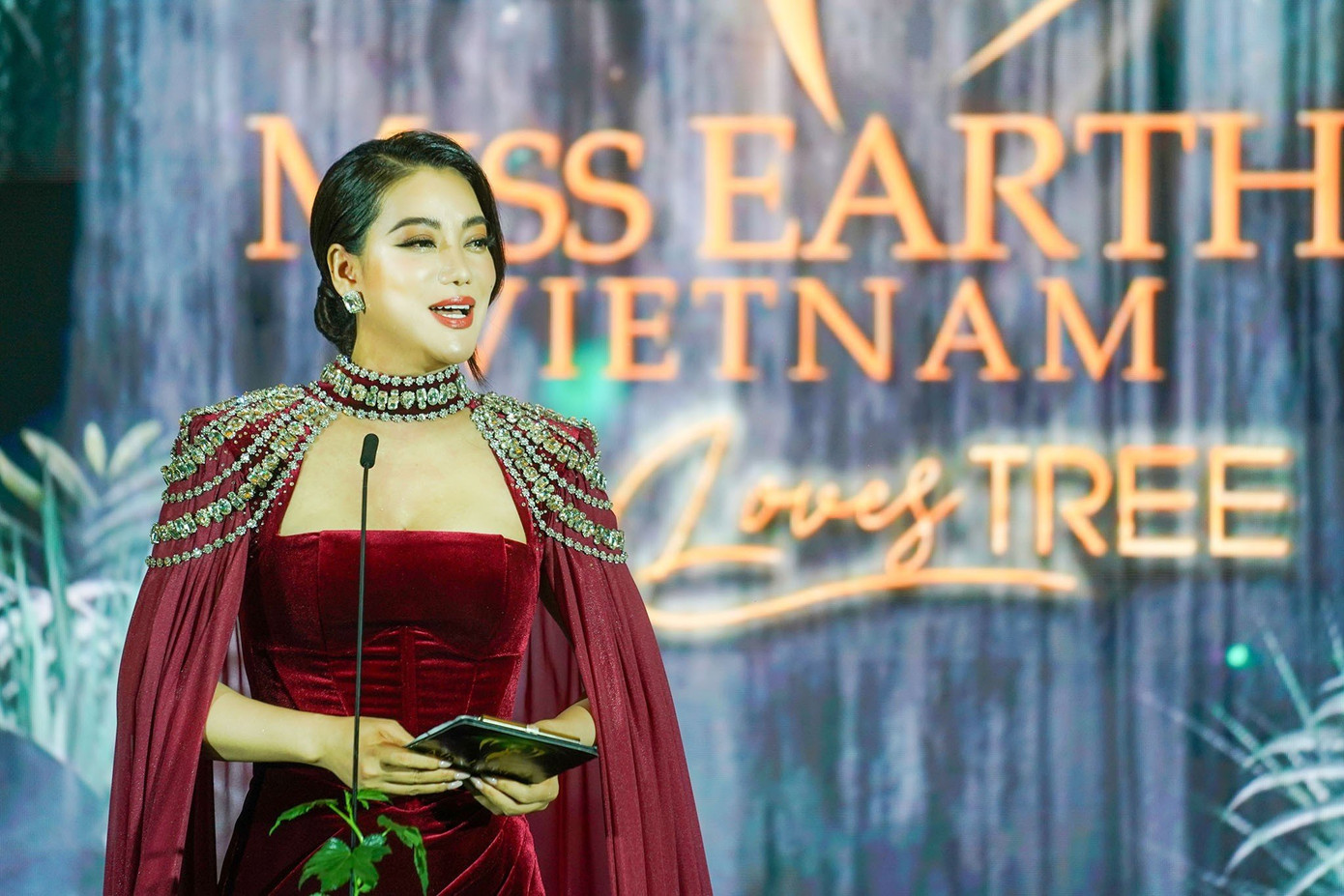 Về việc tổ chức Miss Earth Vietnam, bà Trương Ngọc Ánh cho biết cuộc thi sẽ hướng đến hành động vì môi trường, dùng tiếng nói để nâng cao nhận thức bảo vệ môi trường sống. &quot;Với sự đa dạng sinh học, cảnh quan thiên nhiên tươi đẹp, Việt Nam luôn là quốc gia đáng sống với sự bền vững và trong lành môi trường. Miss Earth love Tree (tạm dịch: Hoa hậu Trái Đất yêu môi trường xanh của cây cối) là chủ đề cuộc thi năm nay&quot;, bà Trương Ngọc Ánh nói tại họp báo.