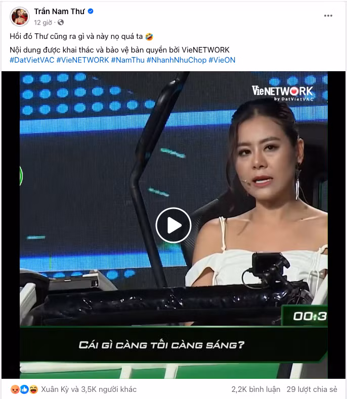 Fanpage của Nam Thư đang nhận bão phẫn nộ. Fanpage của Nam Thư đang nhận bão phẫn nộ.