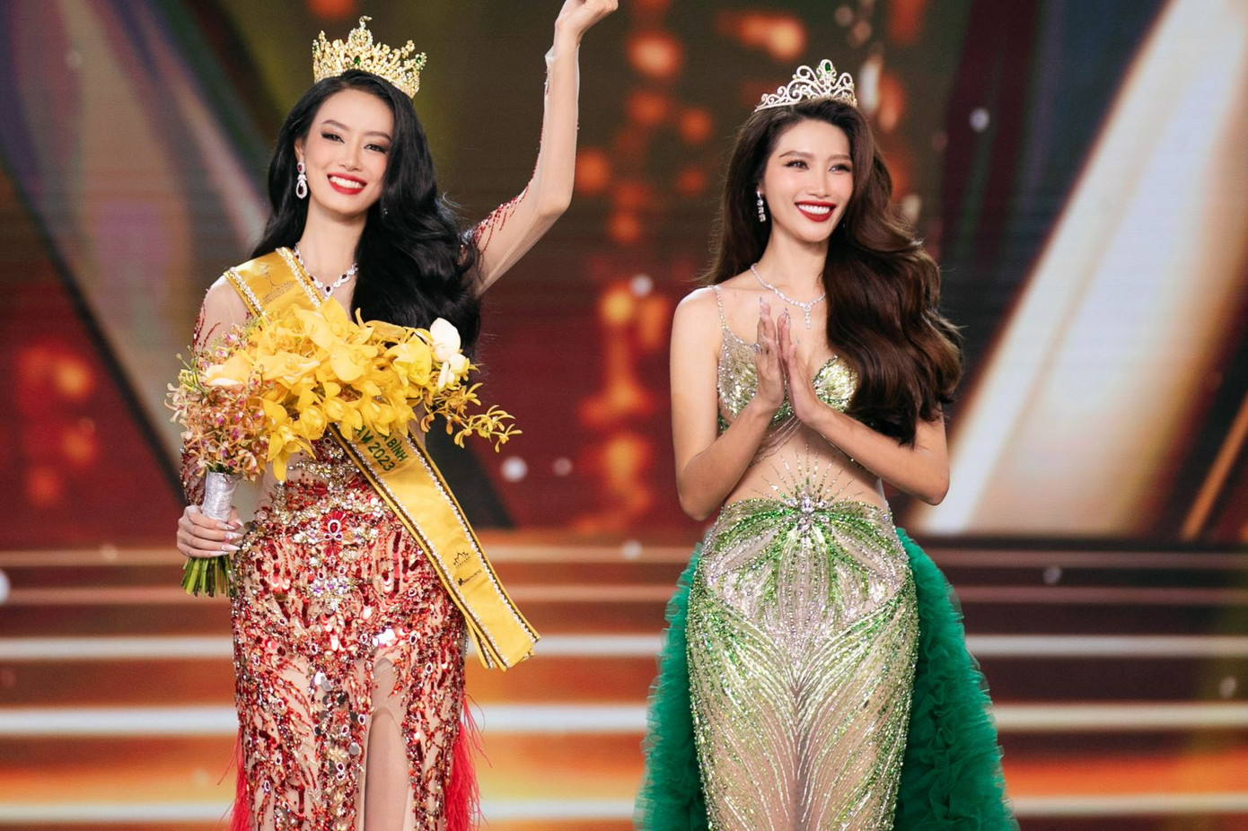 Bùi Khánh Linh đạt giải Á hậu 1 Miss Grand Vietnam 2023 sau ba lần thi sắc đẹp.