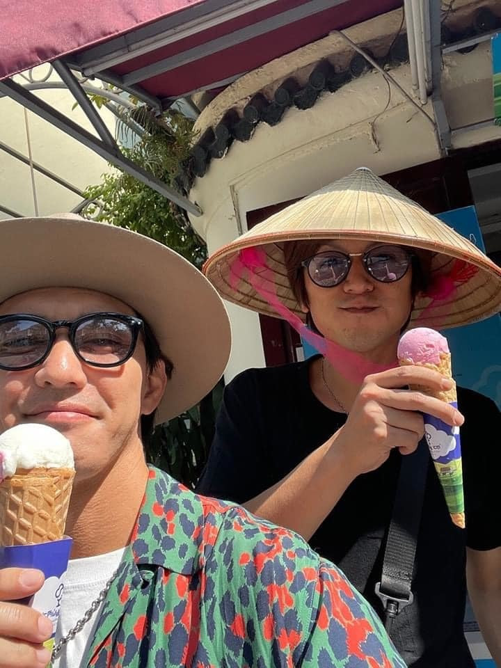 Noboru Kaneko và Takeru Shibaki trong lần công tác ở Việt Nam hồi tháng 10/2022. Noboru Kaneko và Takeru Shibaki trong lần công tác ở Việt Nam hồi tháng 10/2022.