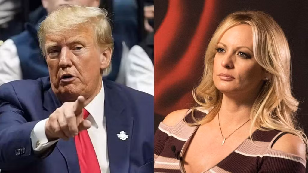 Stormy Daniels là một trong những nguyên nhân khiến ông Trump bị truy tố.